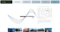 Desktop Screenshot of montag-architekten.de